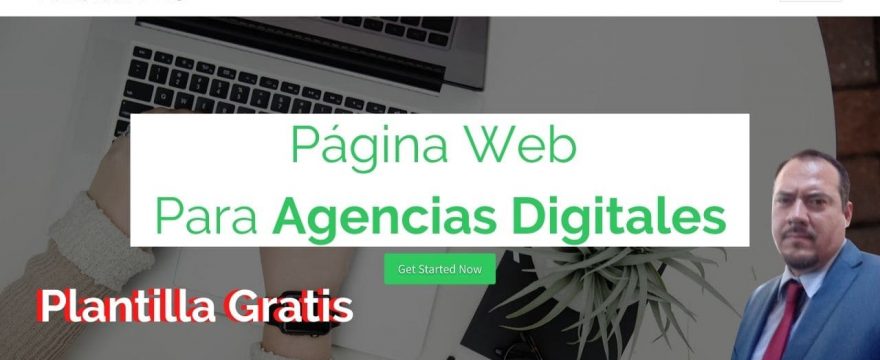 Página web para una agencia de marketing Digital