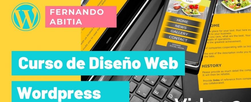 Curso 2 de diseño web con wordpress