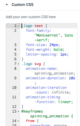 css para crear iconos animados con elementor