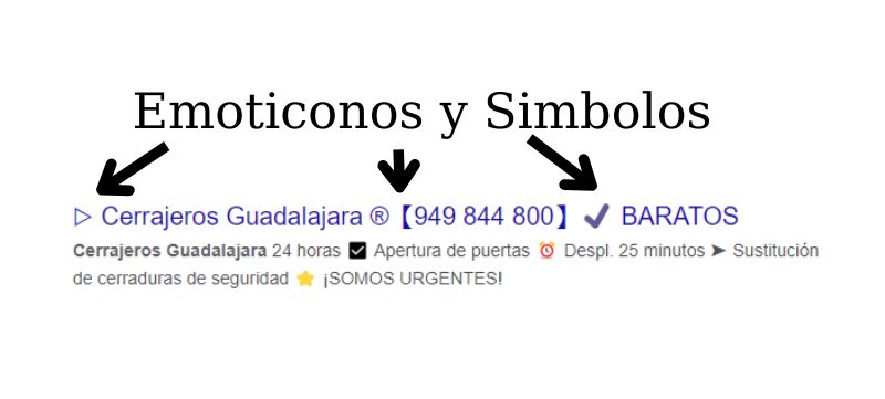 emojis titulos SEO